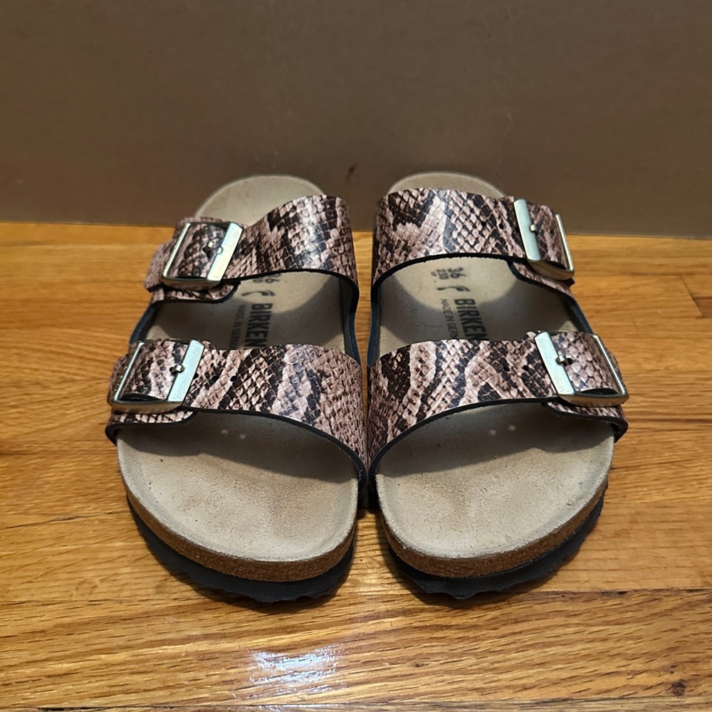 BIRKENSTOCK ARIZONA SNAKE PRINT